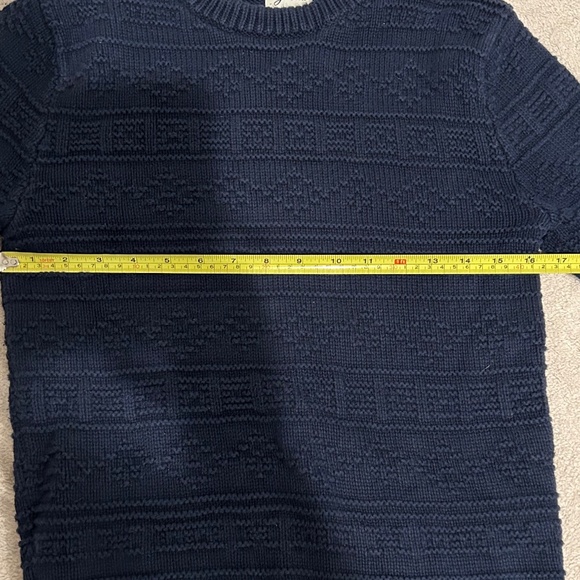 J.Crew Cable Crewneck Sweater in Navy - Men's Size XS - Picture 8 of 8